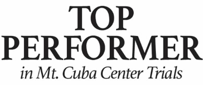 Top Performers from Mt. Cuba Center Trials Logo